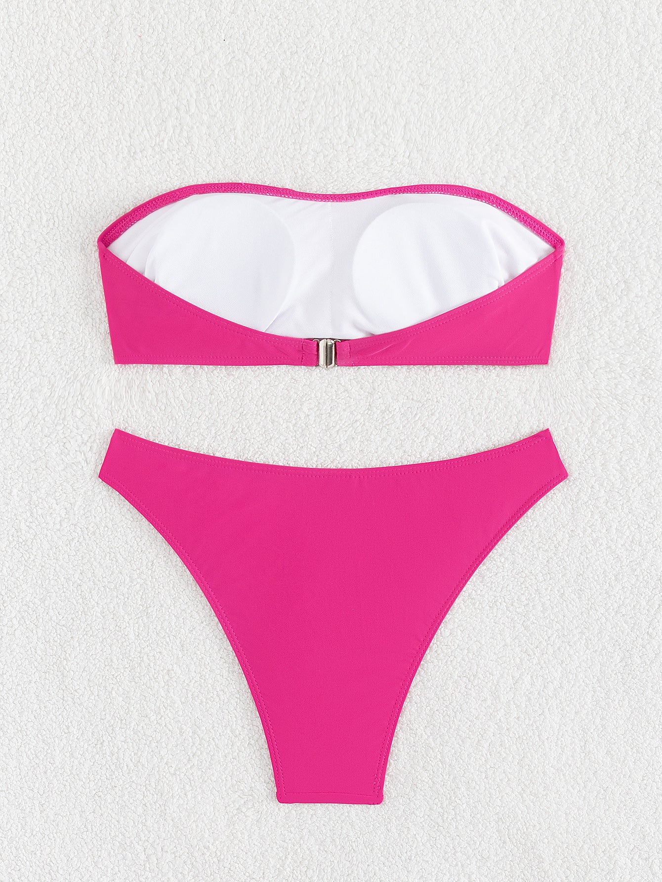 Split Swimsuit Women Rose Flat Bikini Sexy High Waist Bikini Swimsuit