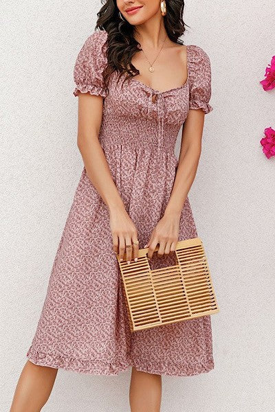 Puff Sleeve Dress