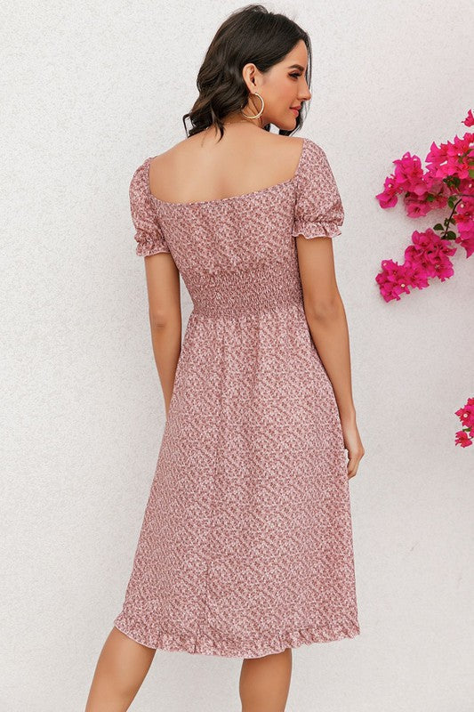 Puff Sleeve Dress