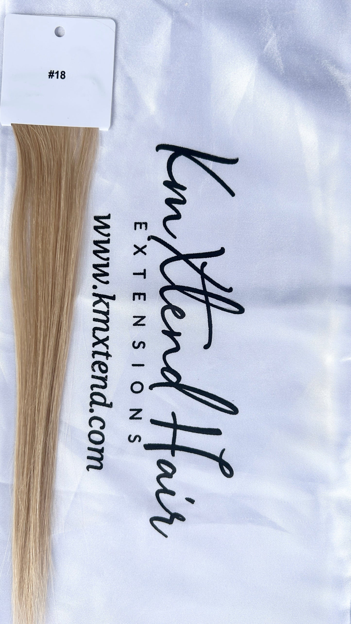 Dirty Blonde Flat Hybrid Weft Hair Extensions Color #18