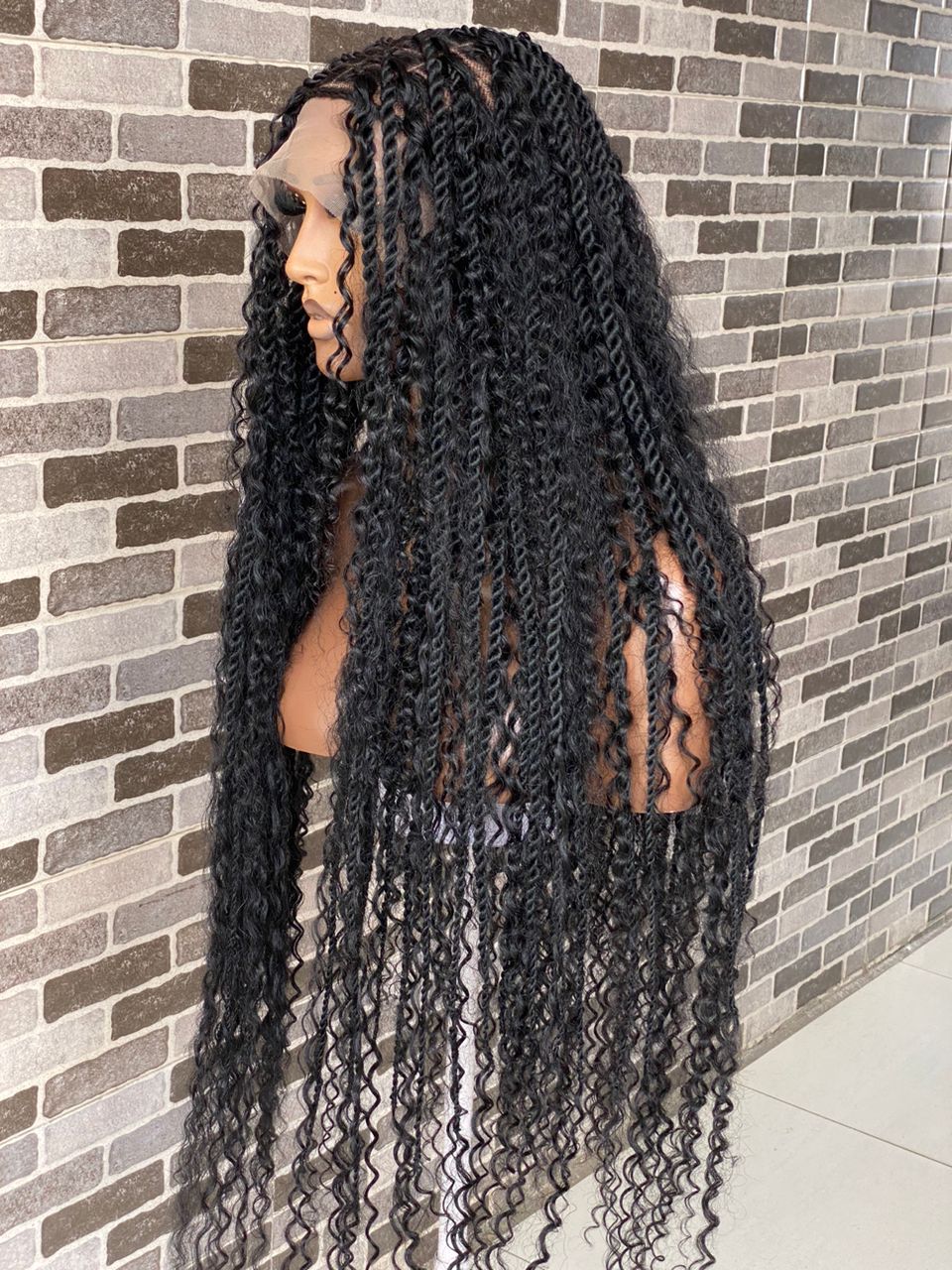 Senegalese bohemian -100-% Humanhair curls