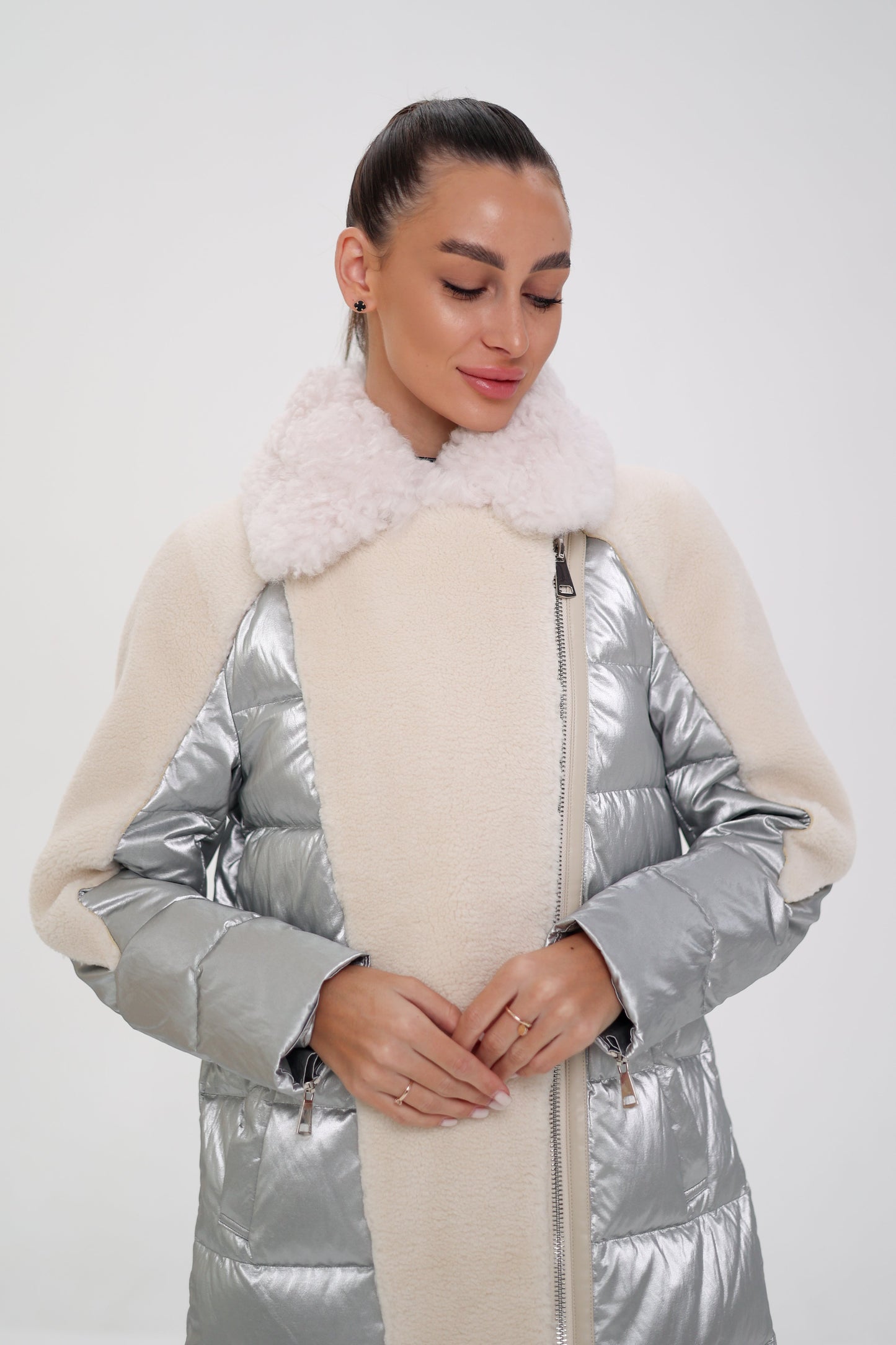 Kalgan Trim Down Long-line Coat
