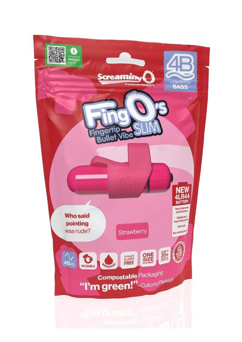 4b FingO's Slim Finger Vibrator