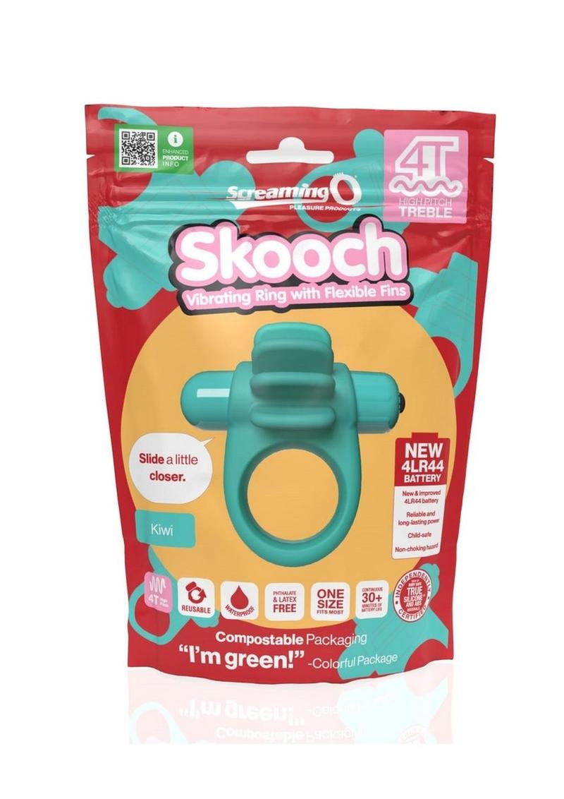 Screaming O 4t Skooch Vibrating Ring with Flexible Fins