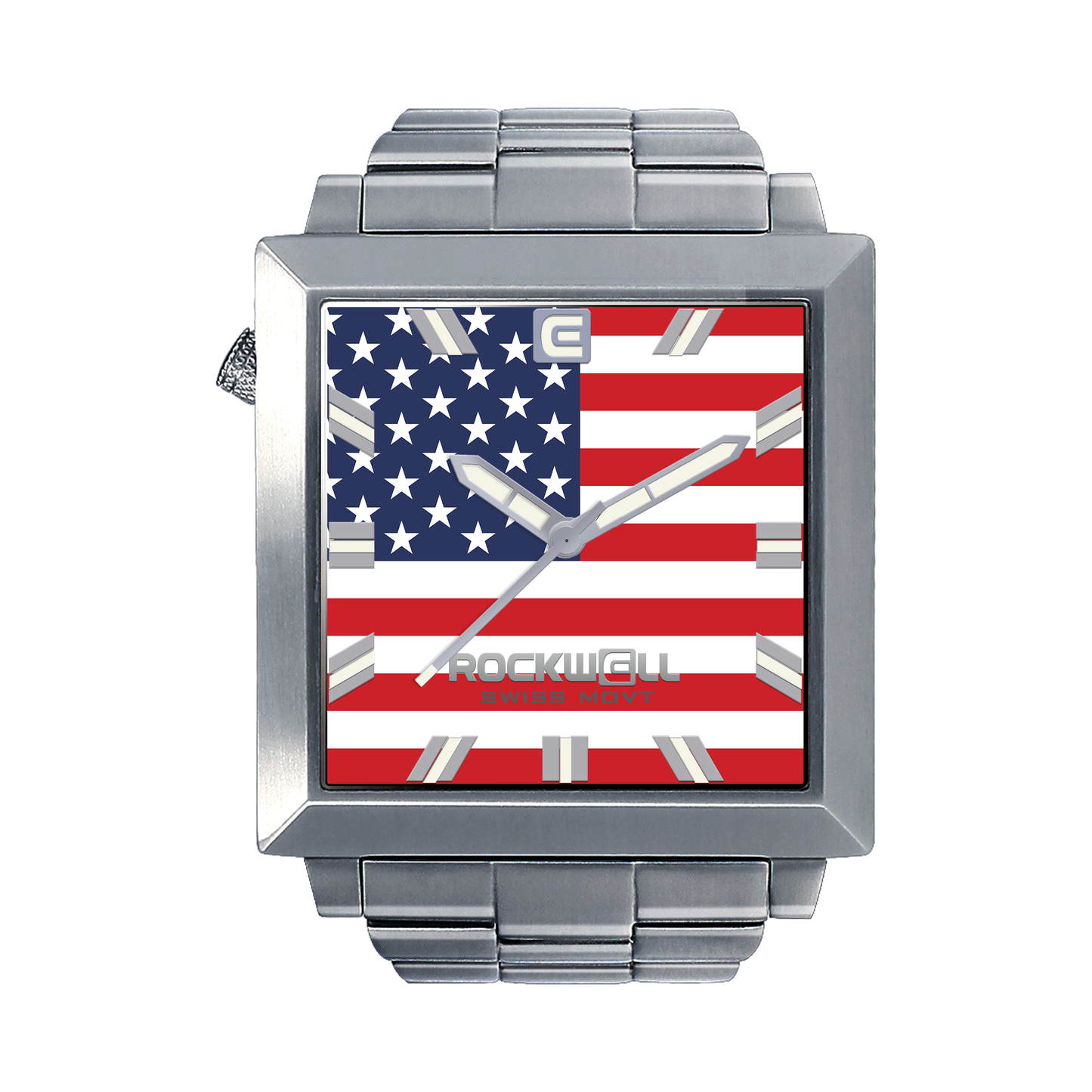 Montre 50 mm² Édition Liberté (Argent) - 2e génération