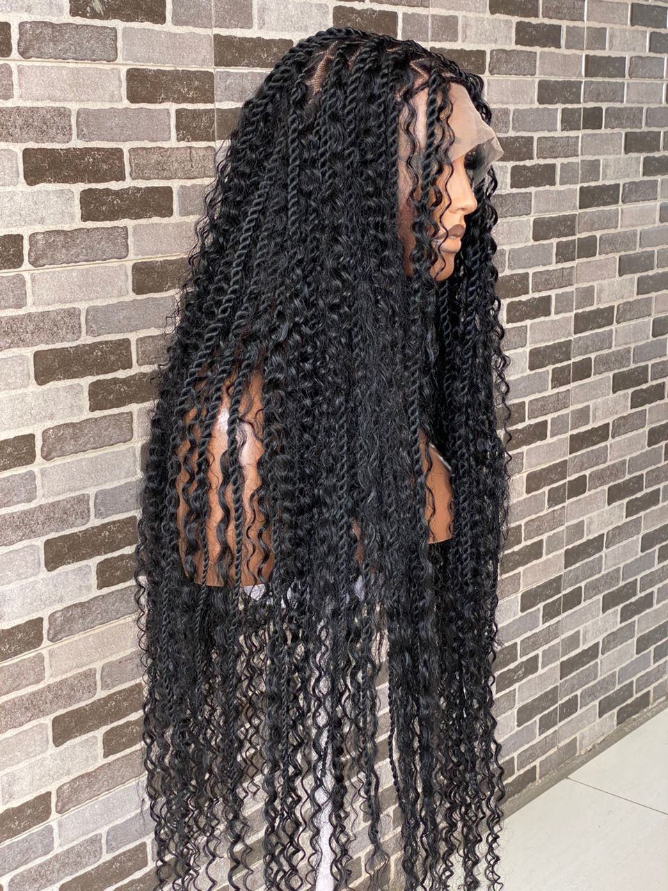 Senegalese bohemian -100-% Humanhair curls