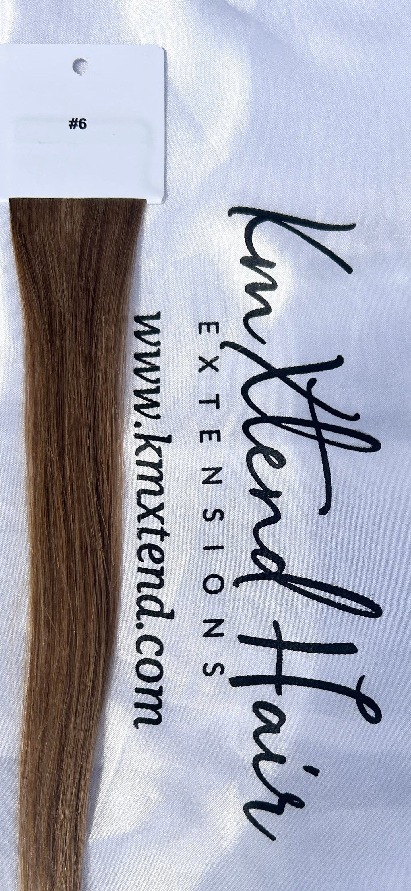 Medium Brown Cuticle Aligned Remy Clip In Hair Extensions Color #6