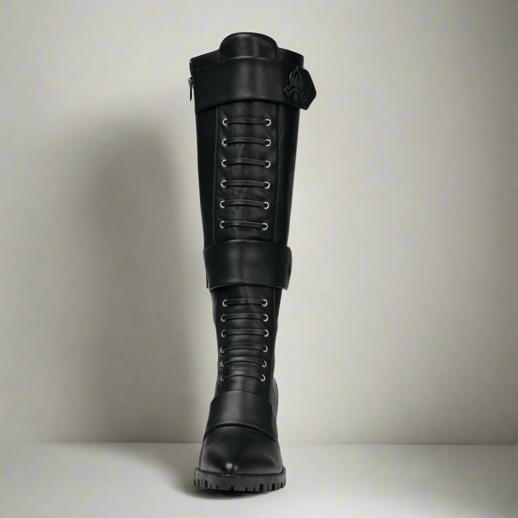 Michaela V Aspen Marta Black Boots