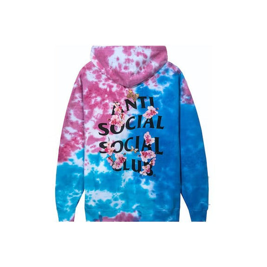 Anti Social Social Club Kkoch Hi-5 Cotton Candy Hoodie Tie Dye