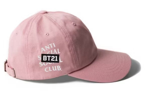 Anti Social Social Club Weird Cap (FW19) Pink