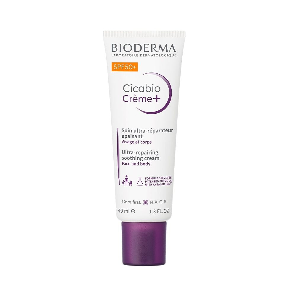 Bioderma Cicabio Creme+ SPF50 Repairing Soothing - Repairing and Protective Cream 40ml