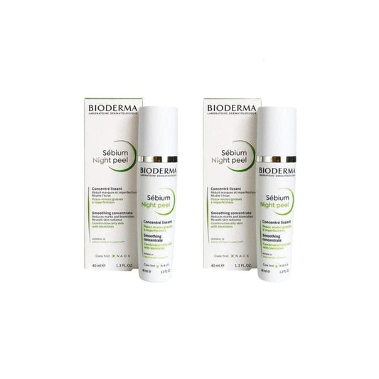 Bioderma Sebium Night Peel 40 Ml 2 Pack