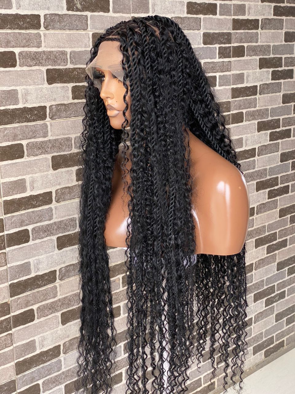 Senegalese bohemian -100-% Humanhair curls
