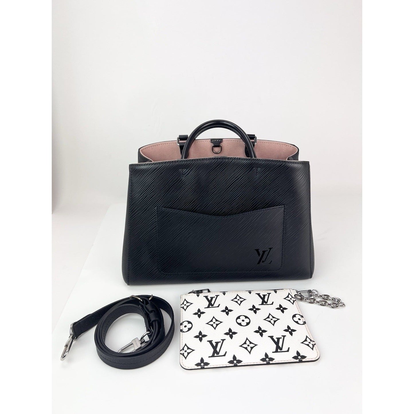 Louis Vuitton Epi Marelle MM Sac fourre-tout en cuir noir