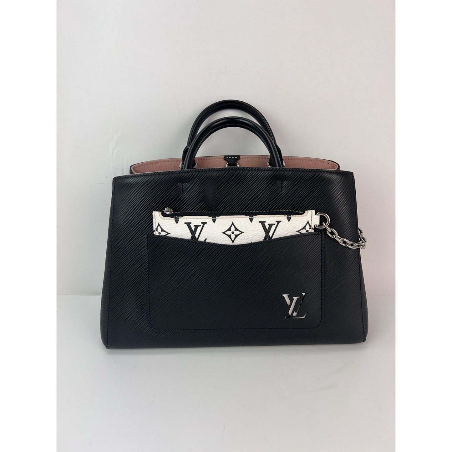 Louis Vuitton Epi Marelle MM Sac fourre-tout en cuir noir