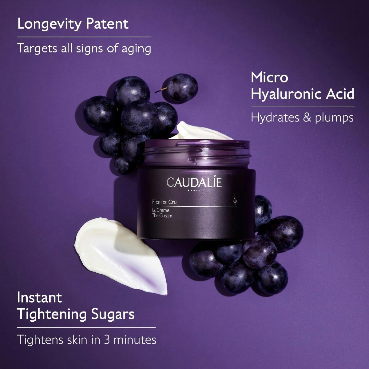Caudalie Premier Cru Crème Hydratante Anti-Âge 50 ml - NOUVEAU
