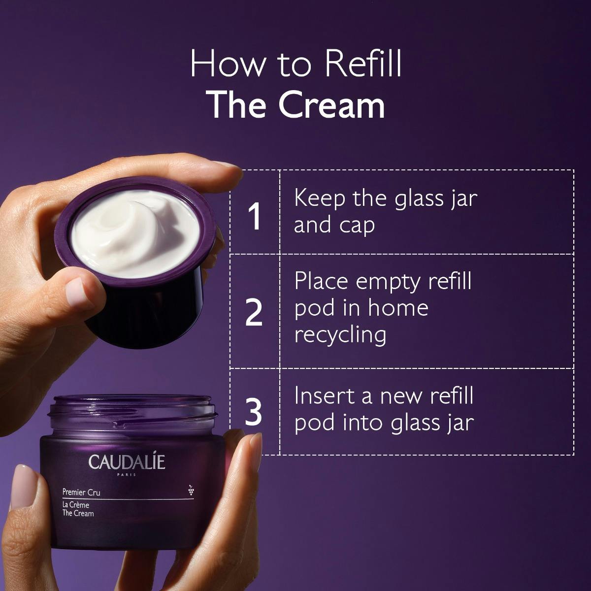Caudalie Premier Cru Crème Hydratante Anti-Âge 50 ml - NOUVEAU