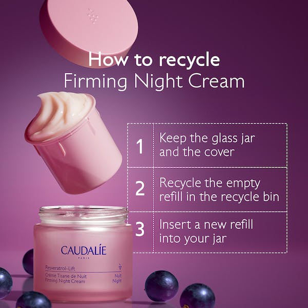 Caudalie Resveratrol Lift Night Cream 50 ml - Refill