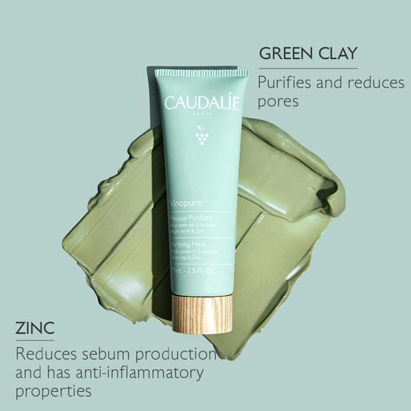 Caudalie Vinopure Purifying Mask 75 ml