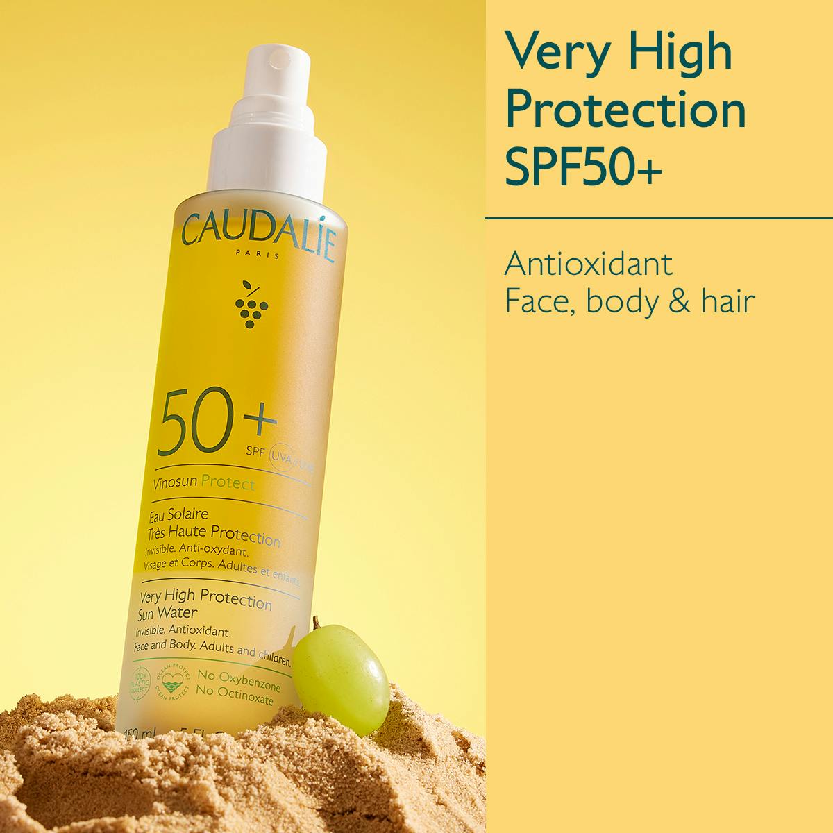 Caudalie Vinosun Protect Spf 50 Sun Water 150 ml