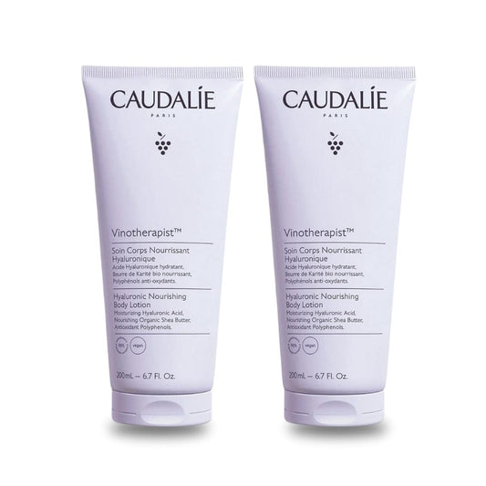 Caudalie Vinotherapist Nourishing Hyaluronic Body Lotion 200 ml -2 Pack