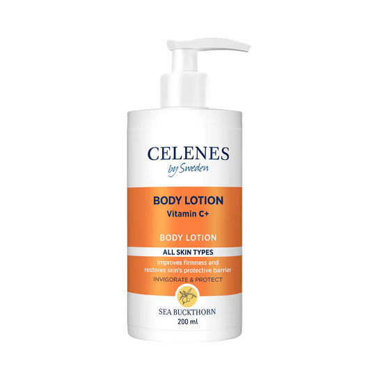 Celenes by Sweden Sea Buckthorn Body Lotion 200 ml / 6.8 fl oz