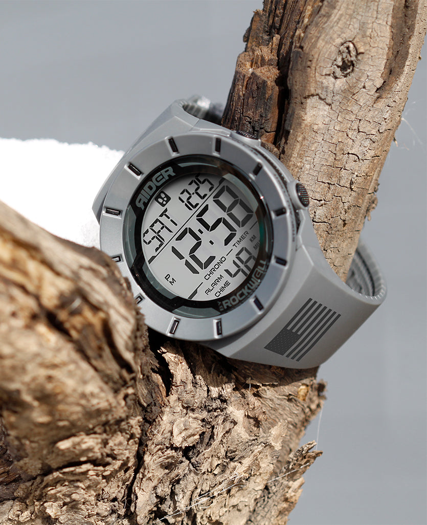 Montre Coliseum Fit™ Freedom Edition (gris/noir)