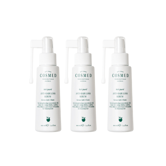 Cosmed Hair Guard Anti Hair Loss Serum - Sulfate Free, Salt Free Anti Hair Loss Serum 100 Ml 3 Pack