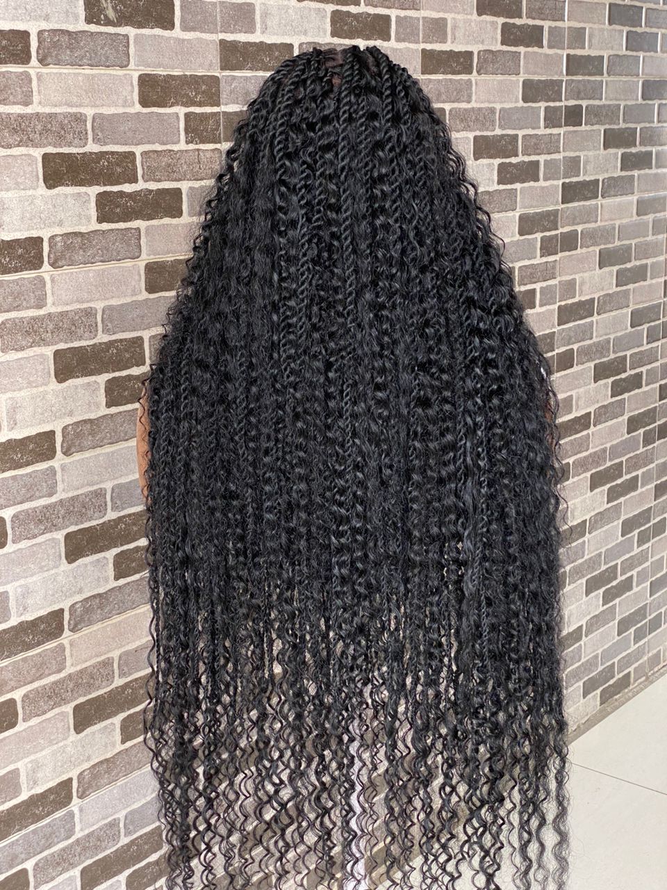 Senegalese bohemian -100-% Humanhair curls