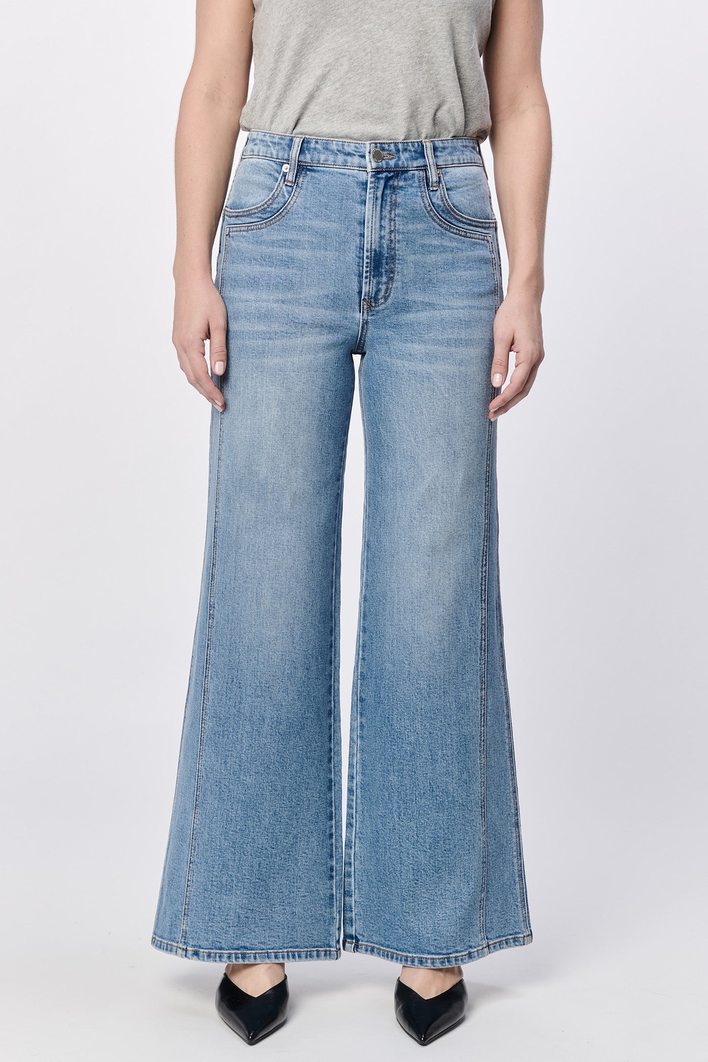 Fiona Wide Leg In Creekside