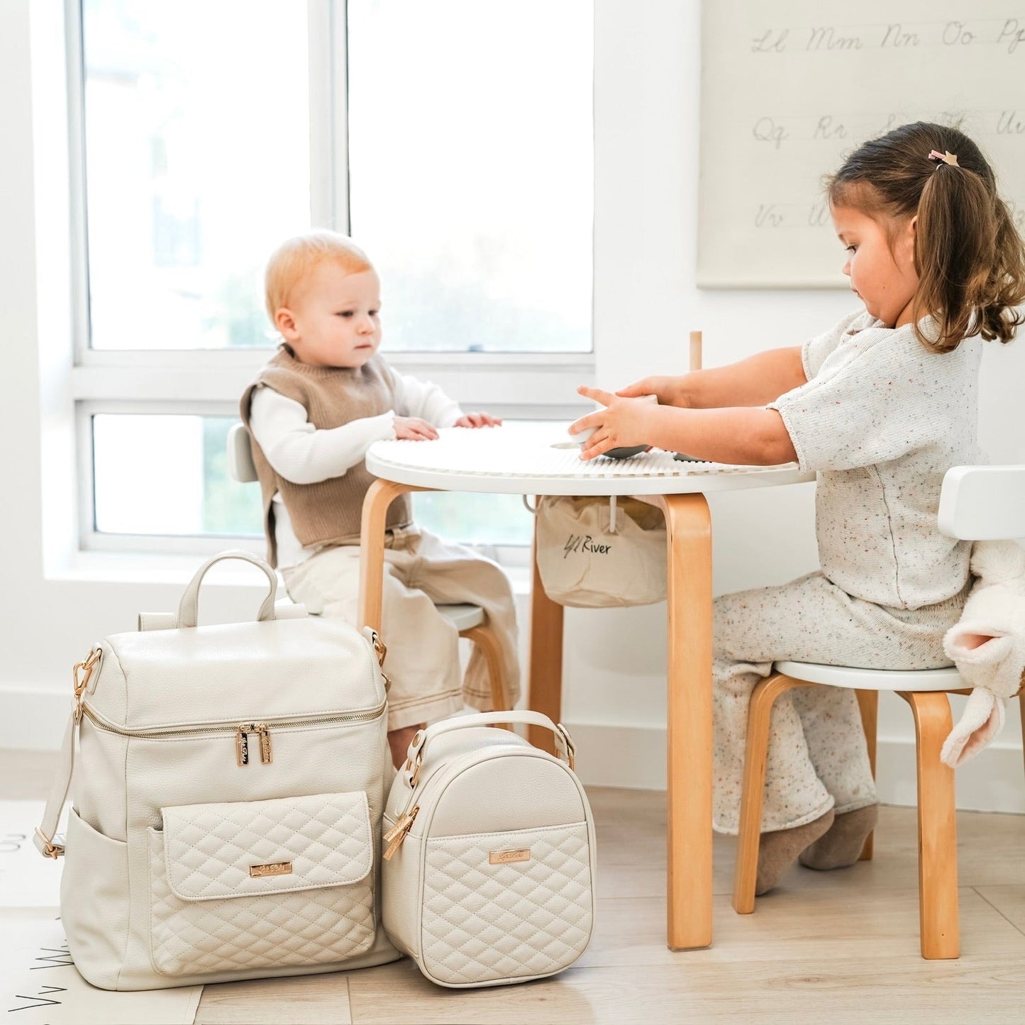 Monaco Snack Bag | Pastel Pink