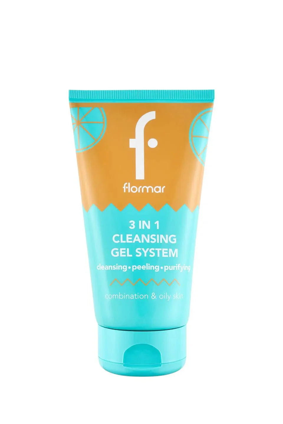 Flormar Peeling/Facial Cleansing Gel with Citrus Extracts for Combination & Oily Skin 150ml