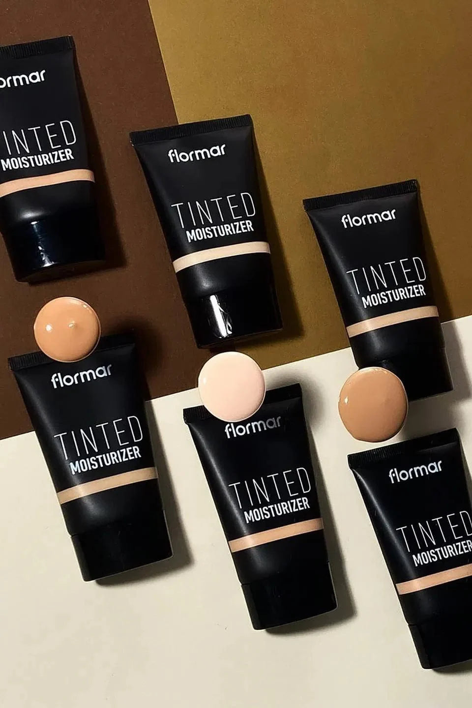 Flormar Tinted Moisturizer Crème hydratante teintée pour un teint uniforme et éclat 30 ml - 004 Beige ivoire