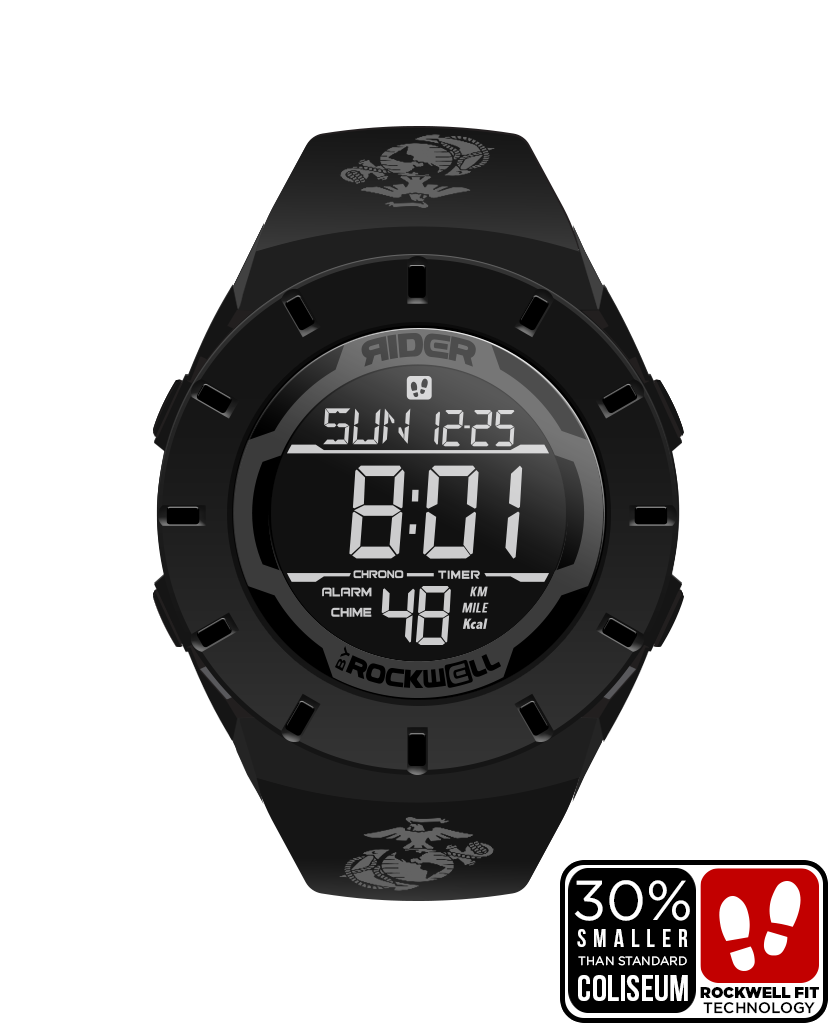 Montre Coliseum Fit™ Forum - Édition Marines (Phantom Black)