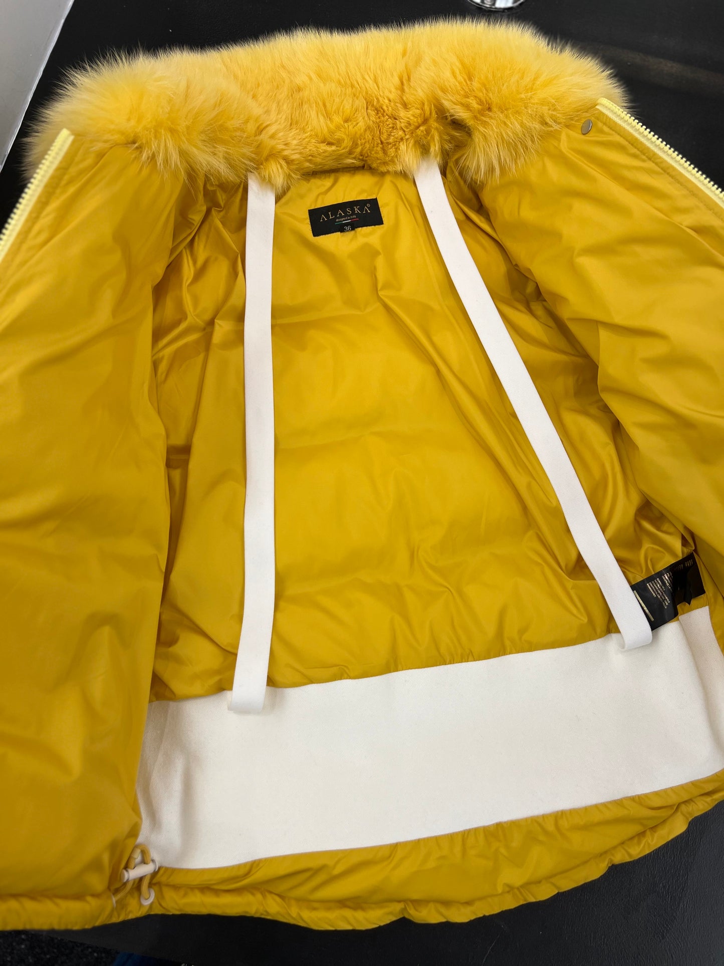 Genuine Polar Fox Premium Down Fill Jacket