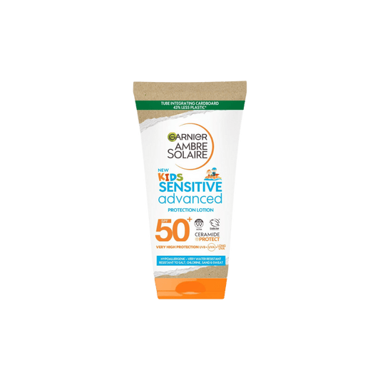 Garnier Ambre Solaire Kids Sensitive Advanced Sun Protection Lotion SPF50+ 175 ml / 5.9 fl oz