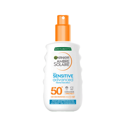 Garnier Ambre Solaire SPF 50+ Sensitive Advanced Sun Spray  150 ml / 5 fl oz