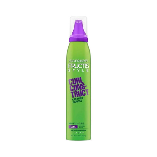 Garnier Fructis Curl Construct No:3 Curl Defining Hair Mousse 192g