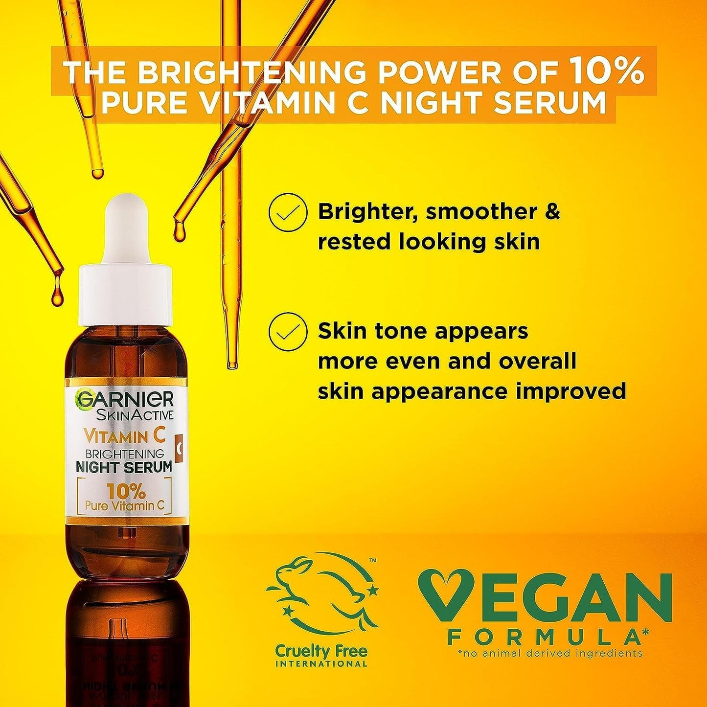 Garnier Skin Naturals Vitamin C Garnier Vitamin C Anti-Dark Spots & Brightening Night Serum 30 ml
