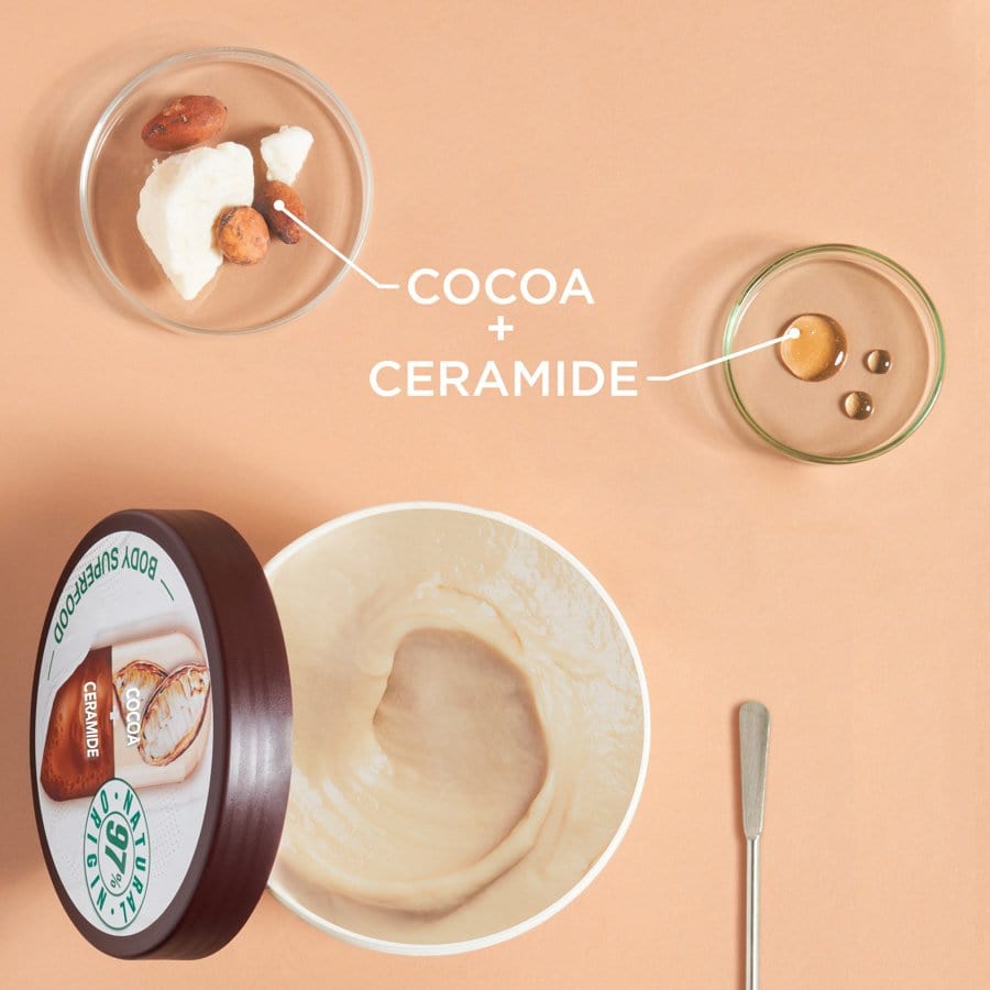 Garnier Superfood Garnier Body Superfood Cocoa & Ceramide Body Cream 380ml 3 Pack
