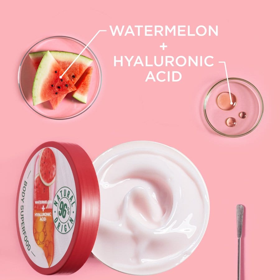 Garnier Superfood Watermelon & Hyaluronic Acid Body Cream 380ml