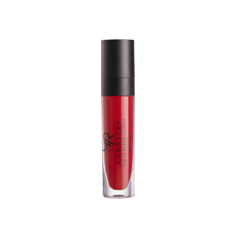 Rouge à lèvres liquide mat longue tenue Golden Rose - 09 Flag Red