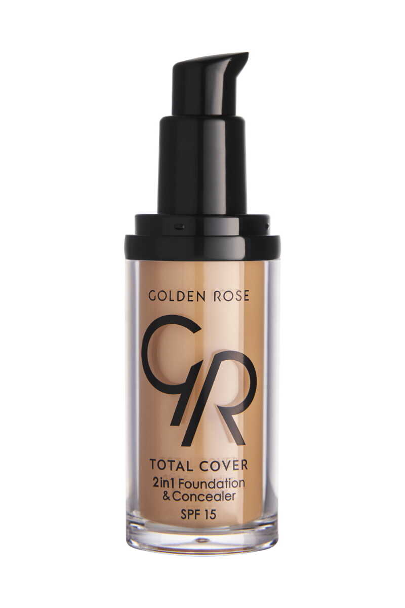 Golden Rose Total Cover 2 in 1 Foundation & Concealer - 12 Light Beige
