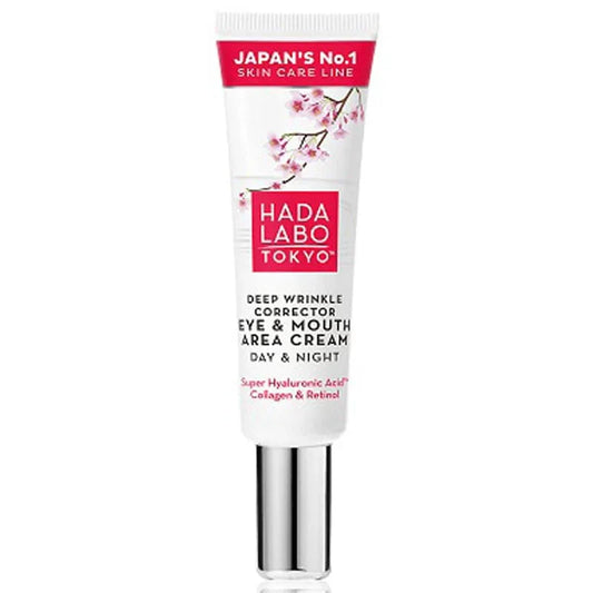 Hada Labo Tokyo Eye and Mouth Contour Anti-Wrinkle Cream 15 ml