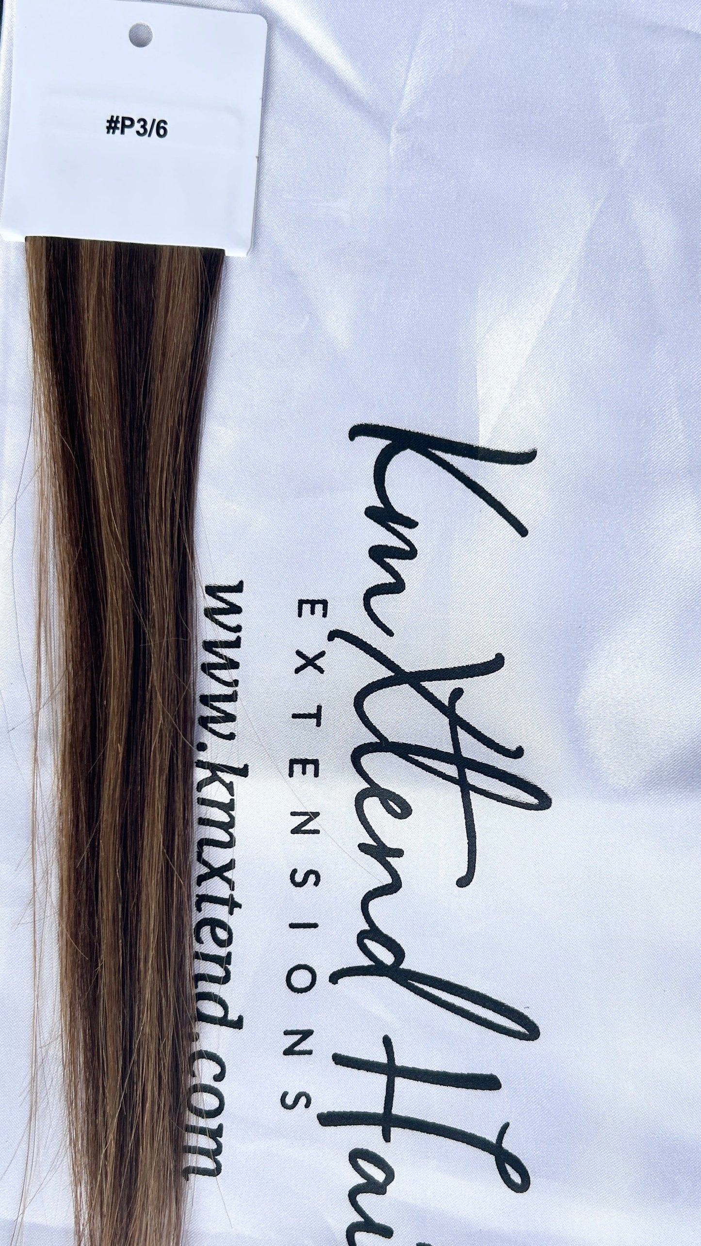 Dimensional Brown Cuticle Aligned Remy Clip In Hair Extensions Color P3/6