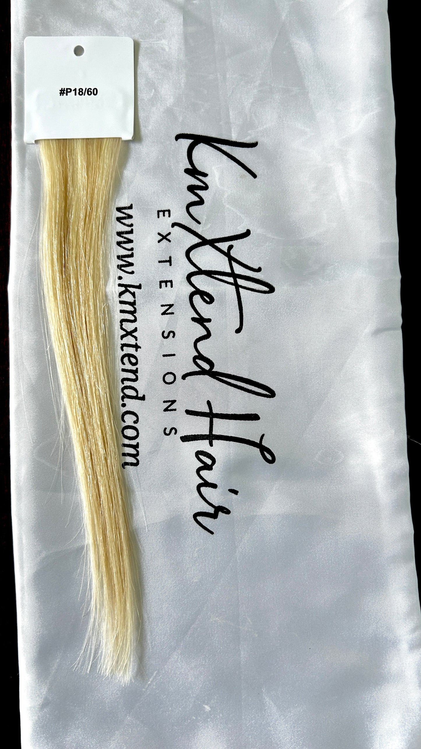 Highlighted Blonde Cuticle Aligned Remy Clip In Hair Extensions Color P18/60