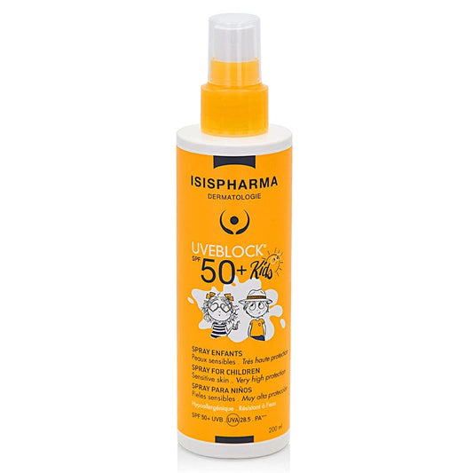Isıs Pharma Uveblock SPF 50+ Spray For Children 200 ml