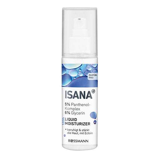 Isana Moisturizing Cream Liquid & Perfume Free 100 ml