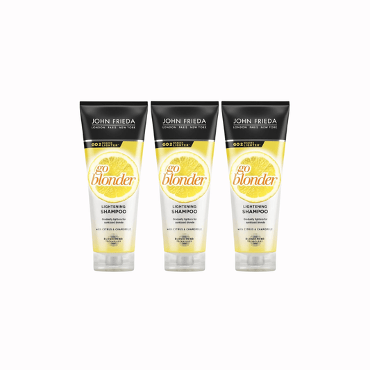 John Frieda Sheer Blonde Go Blonder Shampoo 250 ml 3 Pack