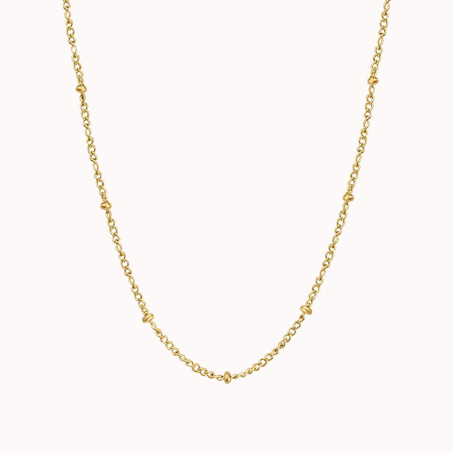 Jolie Beaded Chain Necklace